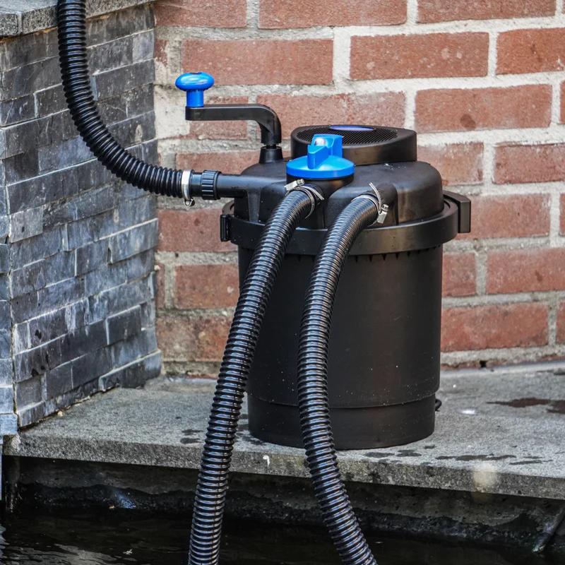 BluPressure 10 000 - Filtre à pression avec 18W UV-c - Incl. remous