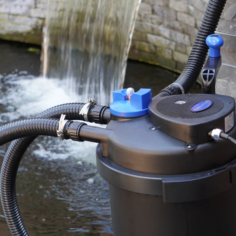 BluPressure 10 000 - Filtre à pression avec 18W UV-c - Incl. remous