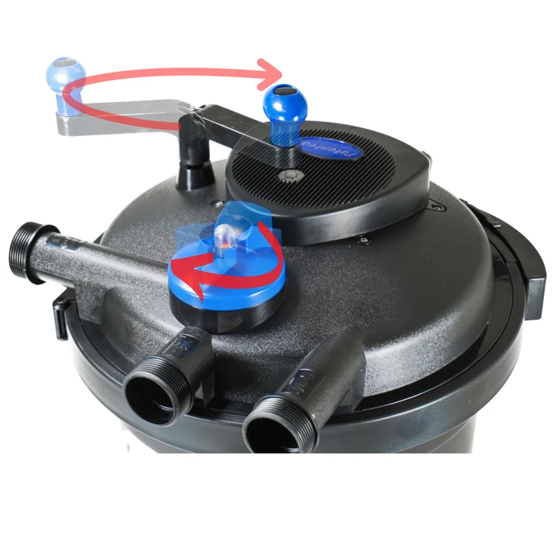 BluPressure 8 000 - Filtre à pression avec 11W UV-c - Incl. remous