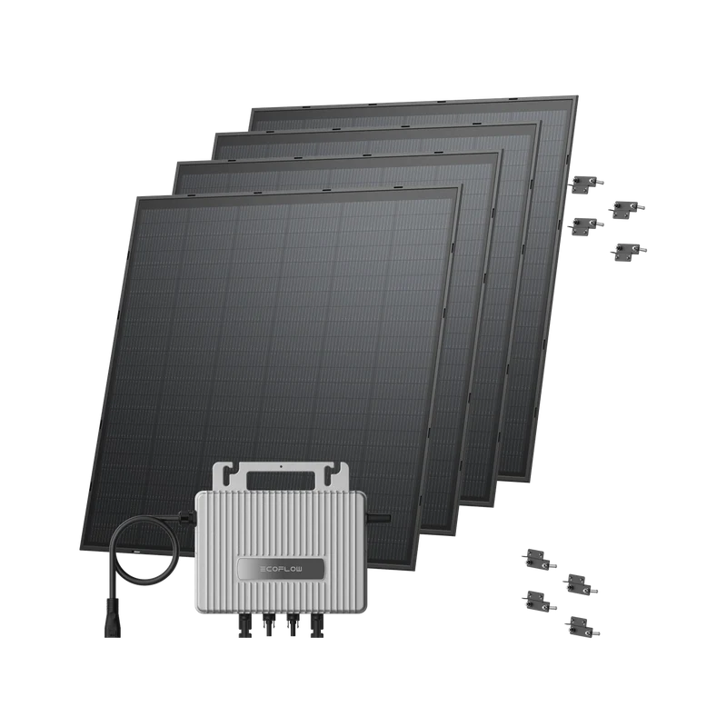 Kit solaire ajustable pour façade EcoFlow STREAM