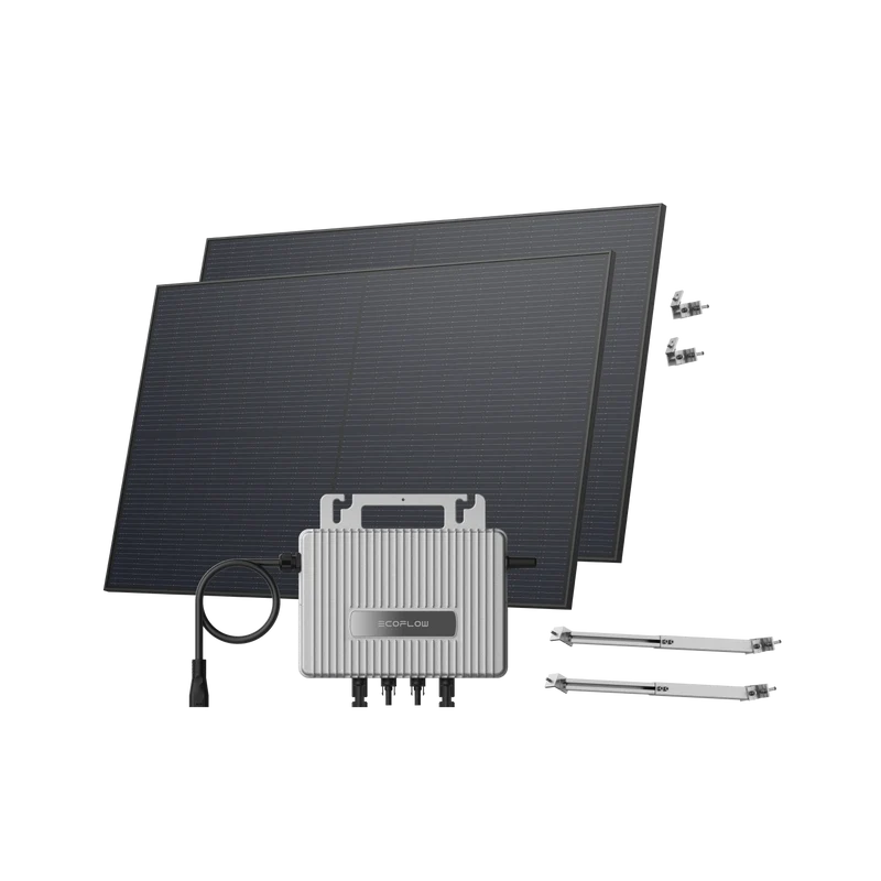 Kit solaire ajustable pour façade EcoFlow STREAM