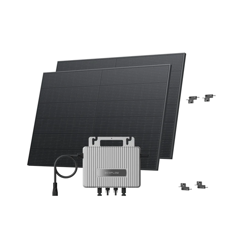 Kit solaire ajustable pour façade EcoFlow STREAM