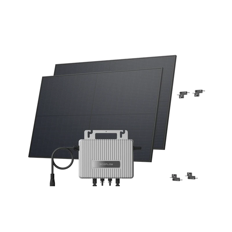 Kit solaire ajustable pour façade EcoFlow STREAM