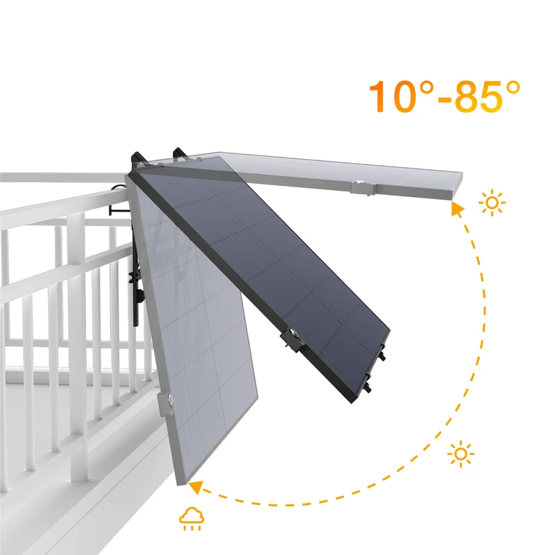 Tracker solaire à axe unique EcoFlow (Single Axis Solar Tracker)