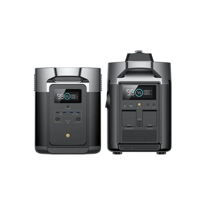 EcoFlow DELTA Max + Générateur intelligent EcoFlow (bicarburant)