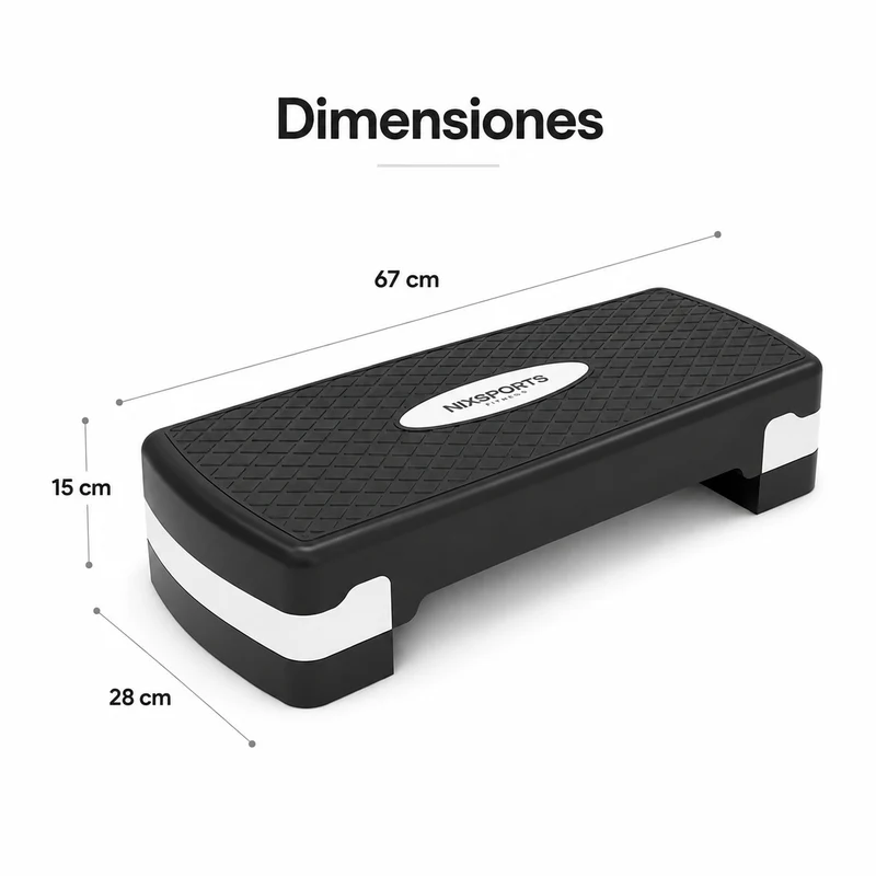 Step Aeróbico Antideslizante 67 cm