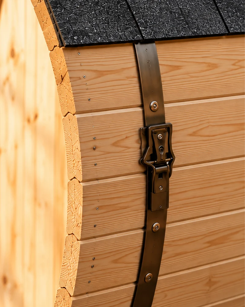 Sauna Barril Exterior Jardín 3-4 Personas
