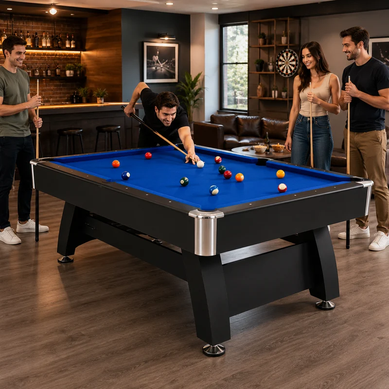 Mesa De Billar Americana Con Retorno Automático De Bolas