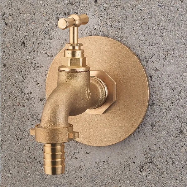 Platine Robinet de Jardin Laiton