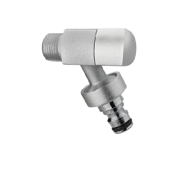 Robinet de Jardin Déco Nickelé