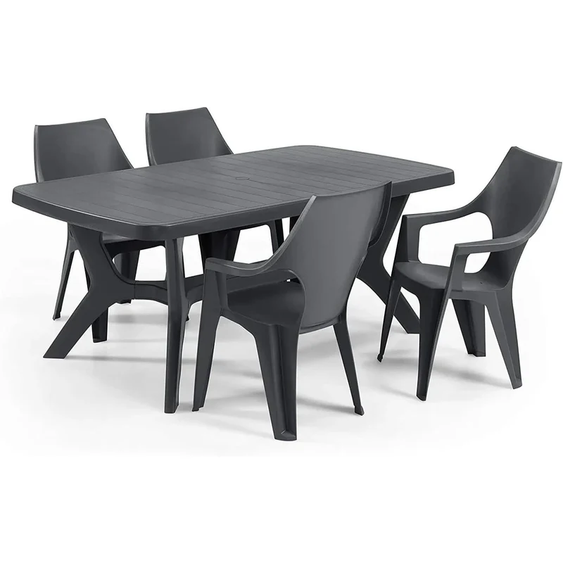 Keter - Silla de exterior Dante High Back grafito
