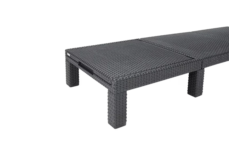 Keter - Tumbona de exterior Daytona Deluxe grafito