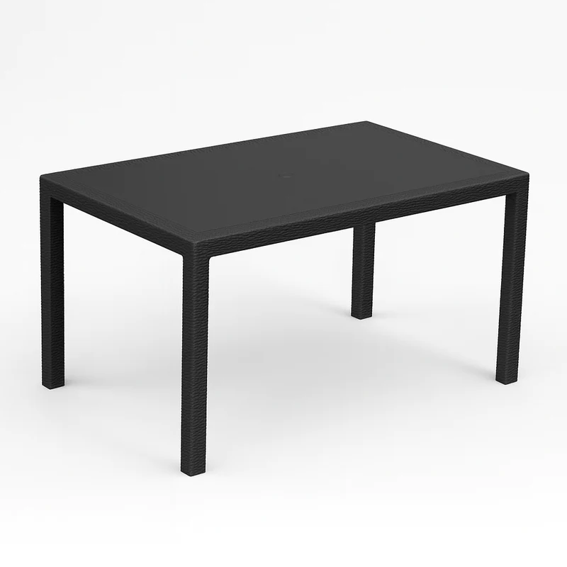 Keter - Mesa de comedor de exterior Melody grafito