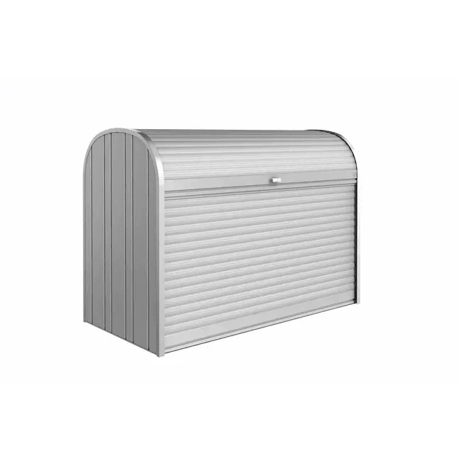 Biohort – StoreMax arcón de persiana multifuncional Plata metálica