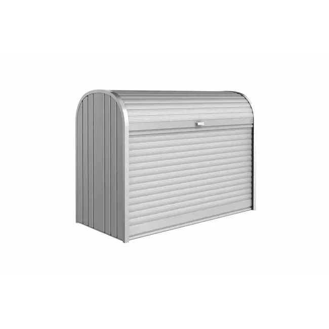 Biohort – StoreMax arcón de persiana multifuncional Plata metálica