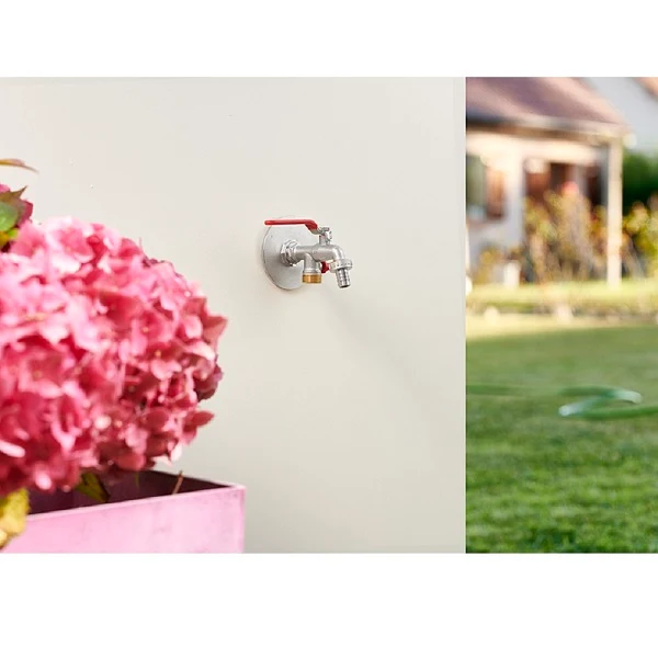 Robinet de Jardin Double Sortie