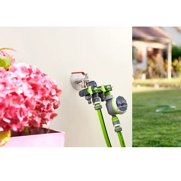 Robinet de Jardin Double Sortie