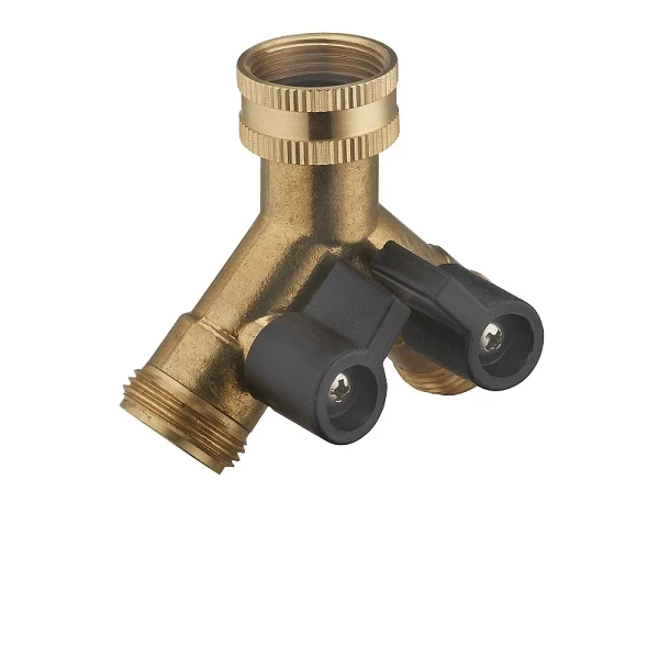 Nez de robinet selecteur double mâle