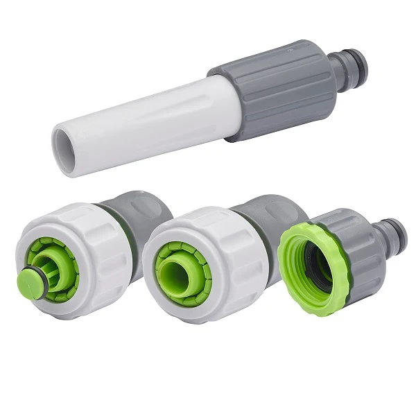 Kit Arrosage Lance + Raccords + Nez de Robinet