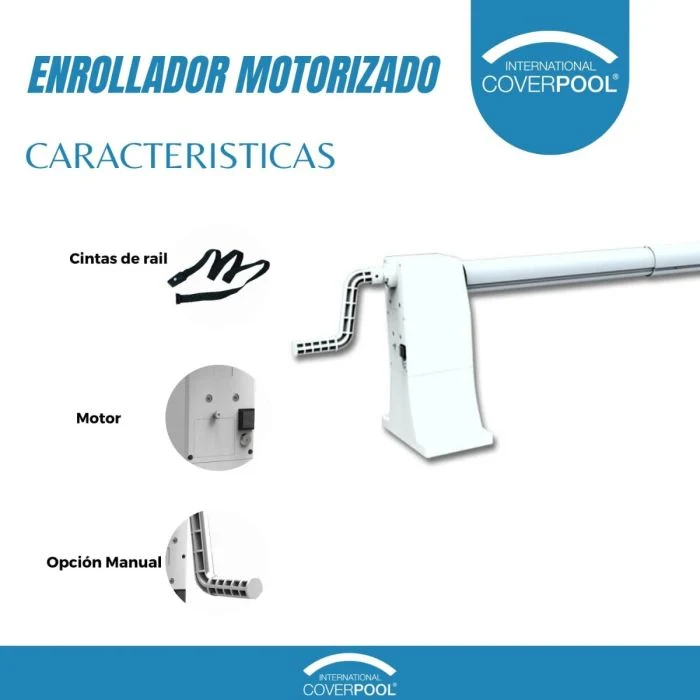 Enrollador de piscina Motorizado