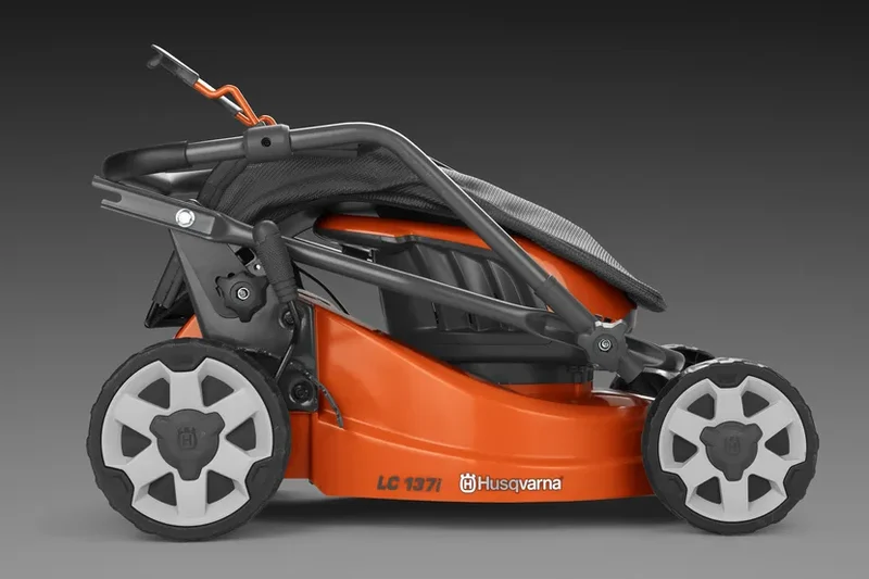 Tondeuse gazon - HUSQVARNA LC137i - PACK - avec batteries et chargeur