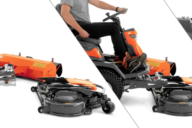 Tondeuse gazon - RIDER 420 TsX T 4x4 - HUSQVARNA