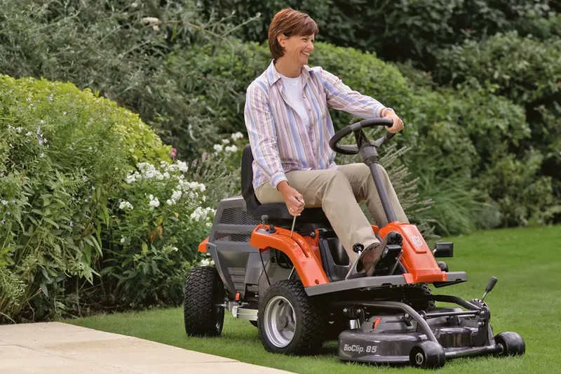 Tondeuse gazon - RIDER 112 C -HUSQVARNA