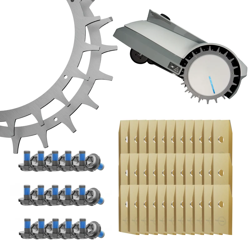 Ecovacs GOAT Bundle – Spikes, Klingen