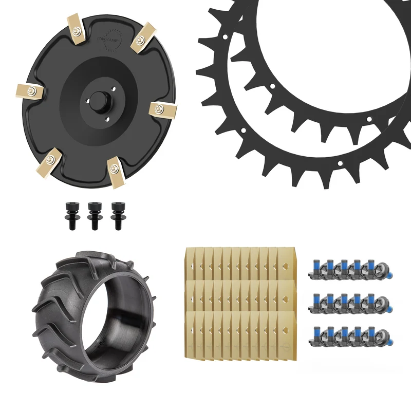 Navimow i Serie Bundle – Spikes, Messerteller, Klingen, Radschutz