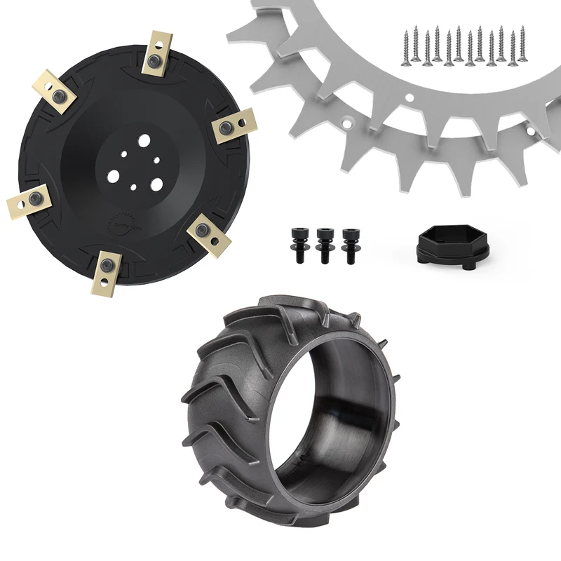 Worx S/M Bundle – Spikes, Messerteller, Radschutz