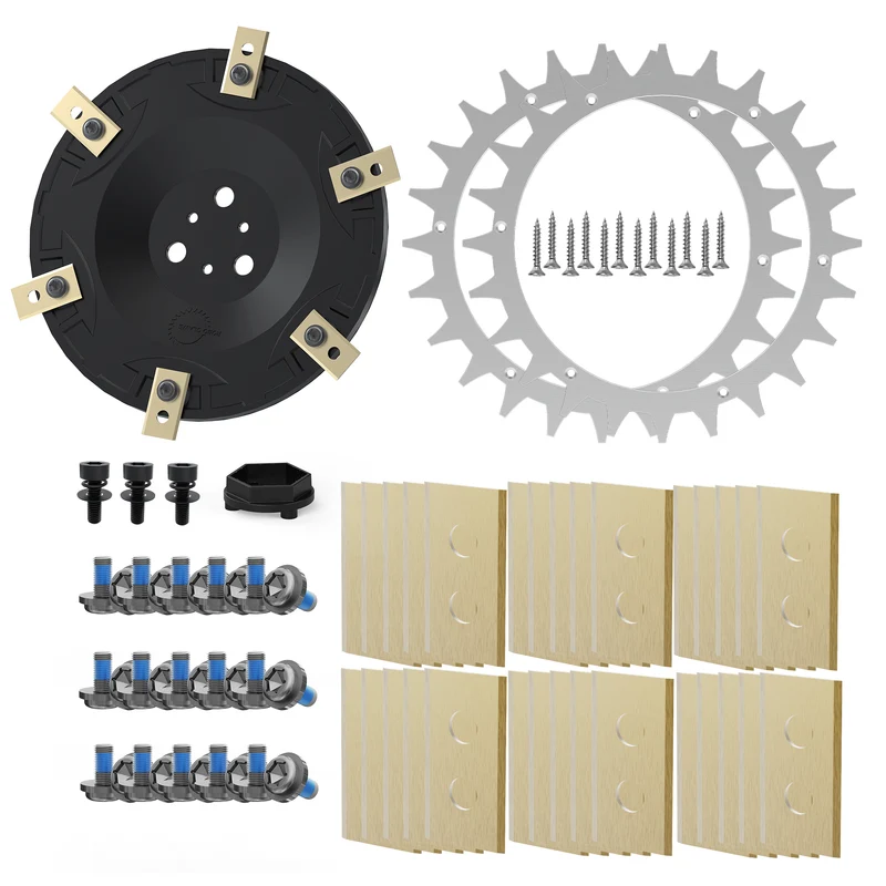 Worx Plus Bundle – Spikes, Messerteller, Klingen