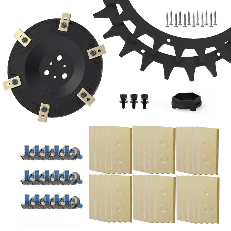 Worx Plus Bundle – Spikes, Messerteller, Klingen