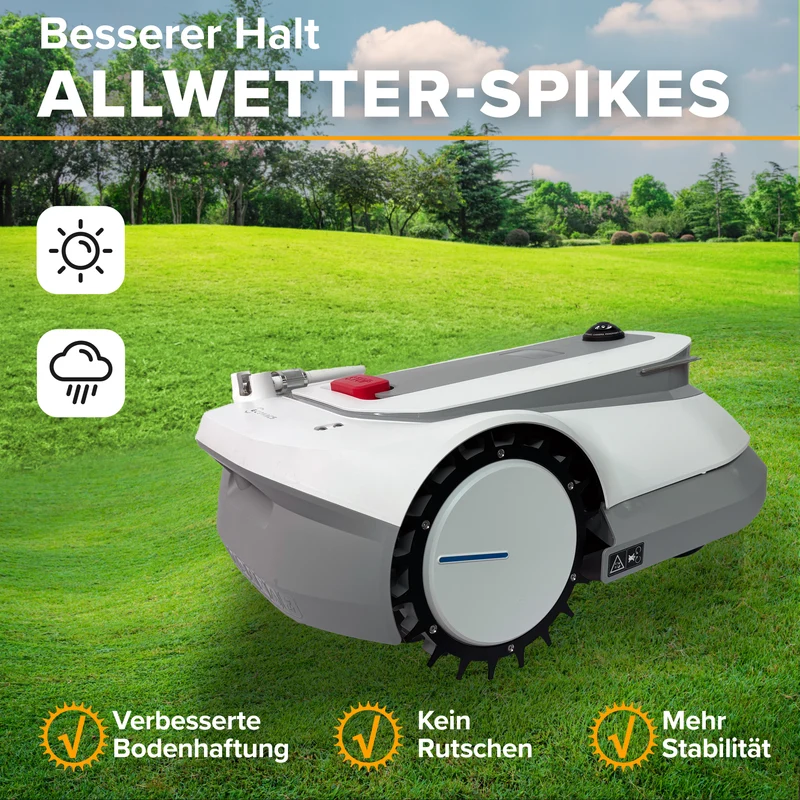 Ecovacs Goat Edelstahl Spikes