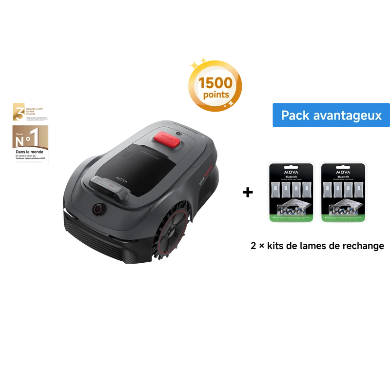 MOVA ViAX 500 + 2 kits de lames de rechange