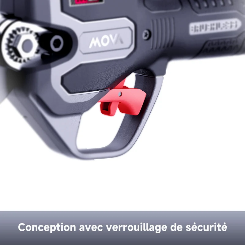 MOVA GPS201 Sécateur sans balais 20 V, 38 mm