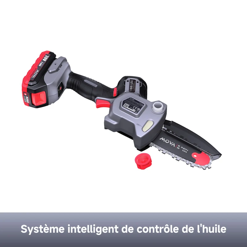 MOVA GC205 Scie d'élagage sans balais 20 V, 12 cm