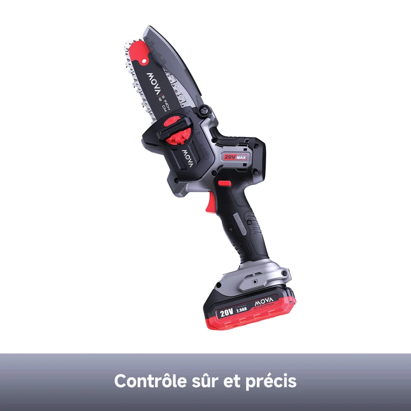 MOVA GC205 Scie d'élagage sans balais 20 V, 12 cm