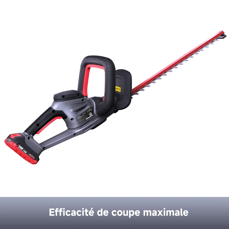 MOVA GH221 Taille-haie sans fil 20 V, 55 cm