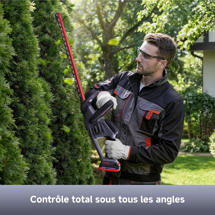 MOVA GH221 Taille-haie sans fil 20 V, 55 cm