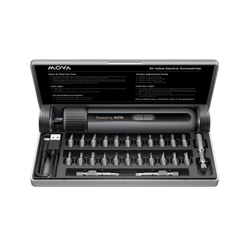 MOVA Tournevis électrique MSD008 4 V