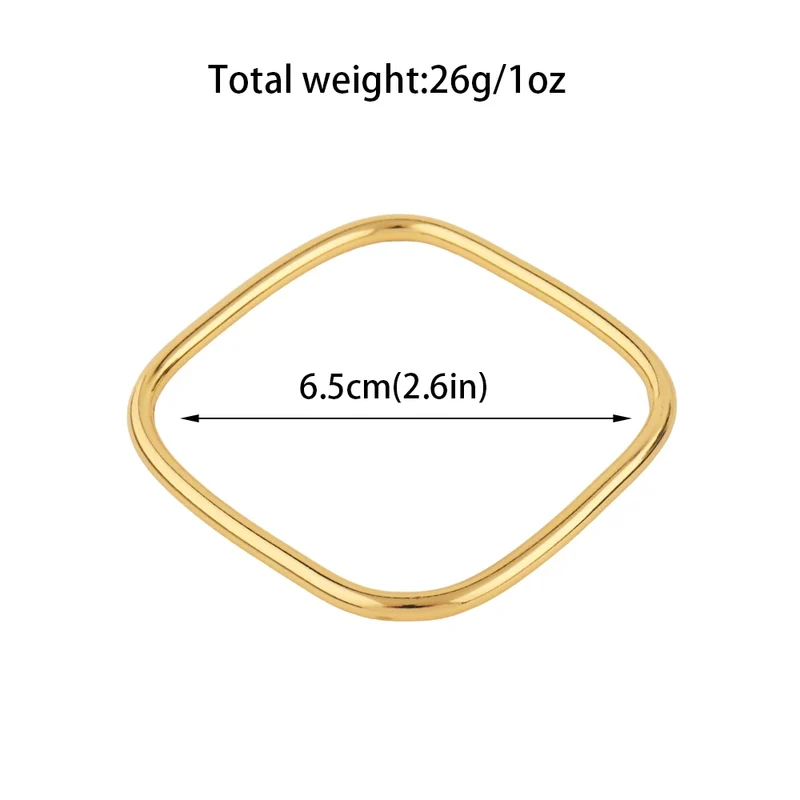 18K Gold-Plated Stainless Steel Bracelet