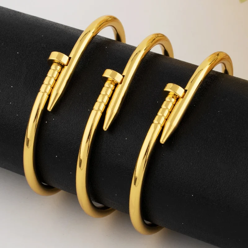 18K Gold-Plated Stainless Steel Bracelet