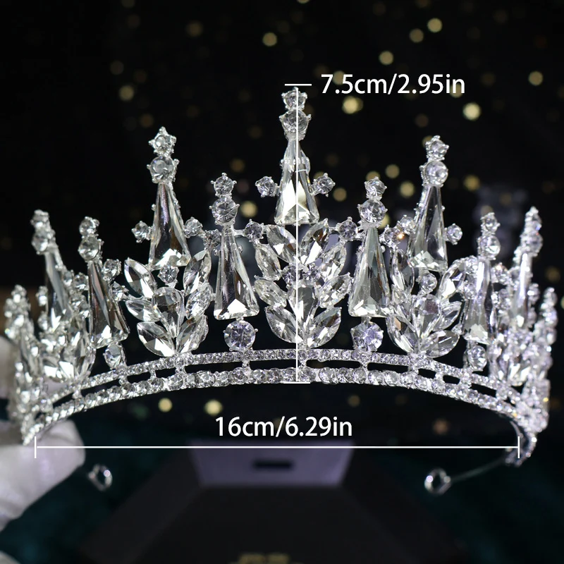 Princess Crown Headwear for Weddings & Birthdays