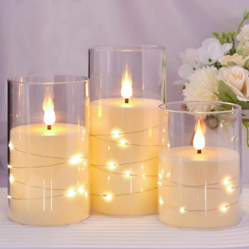 LED Flameless Candle with Remote Control