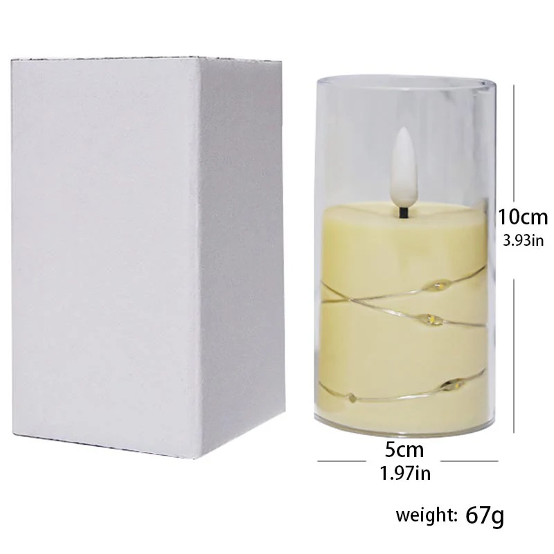 LED Flameless Candle with Remote Control