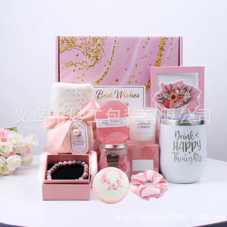 Lavender Spa Gift Basket Set