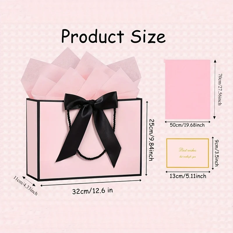 Elegant Gift Bags Set of 8