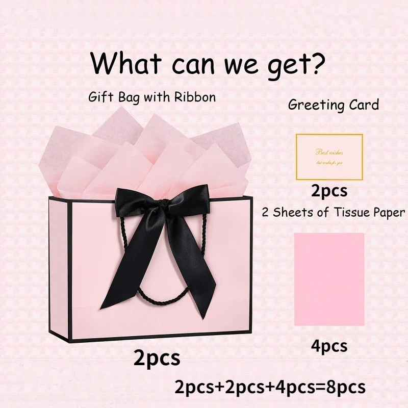 Elegant Gift Bags Set of 8