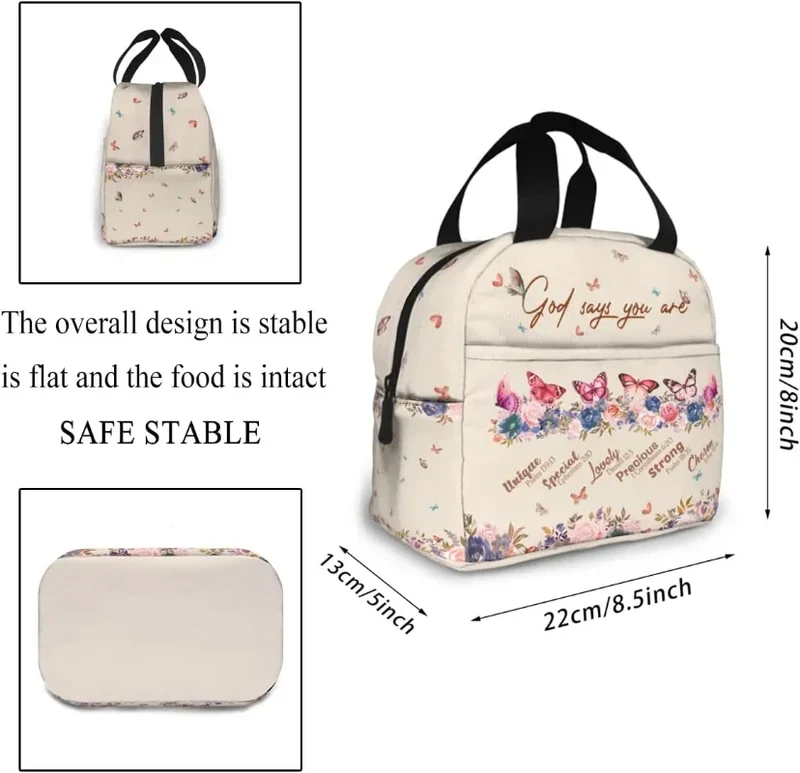 Inspirational Christian Lunch Bag