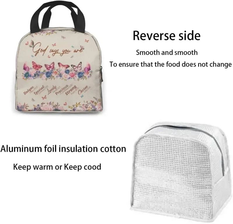 Inspirational Christian Lunch Bag